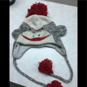 🍄 Sock Monkey knit hat 🍄